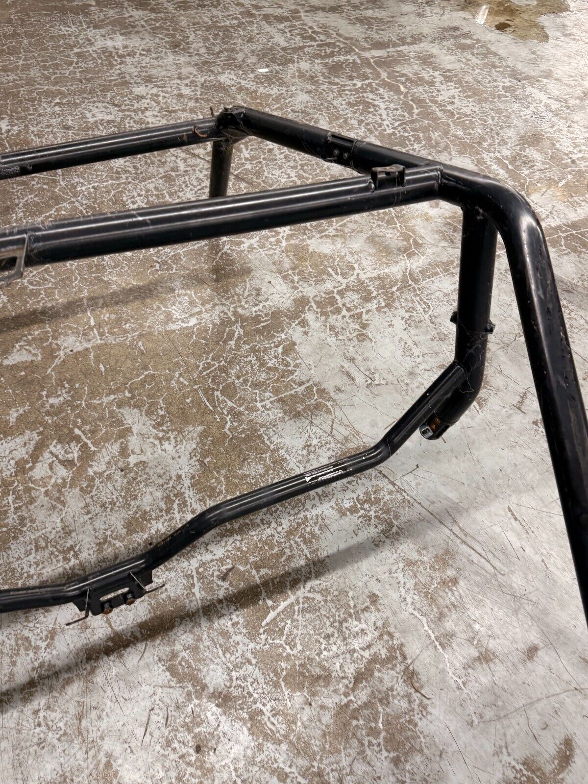 2019 Honda Talon Roll Cage TOP ROOF BLACK  BLACK STRAIGHT