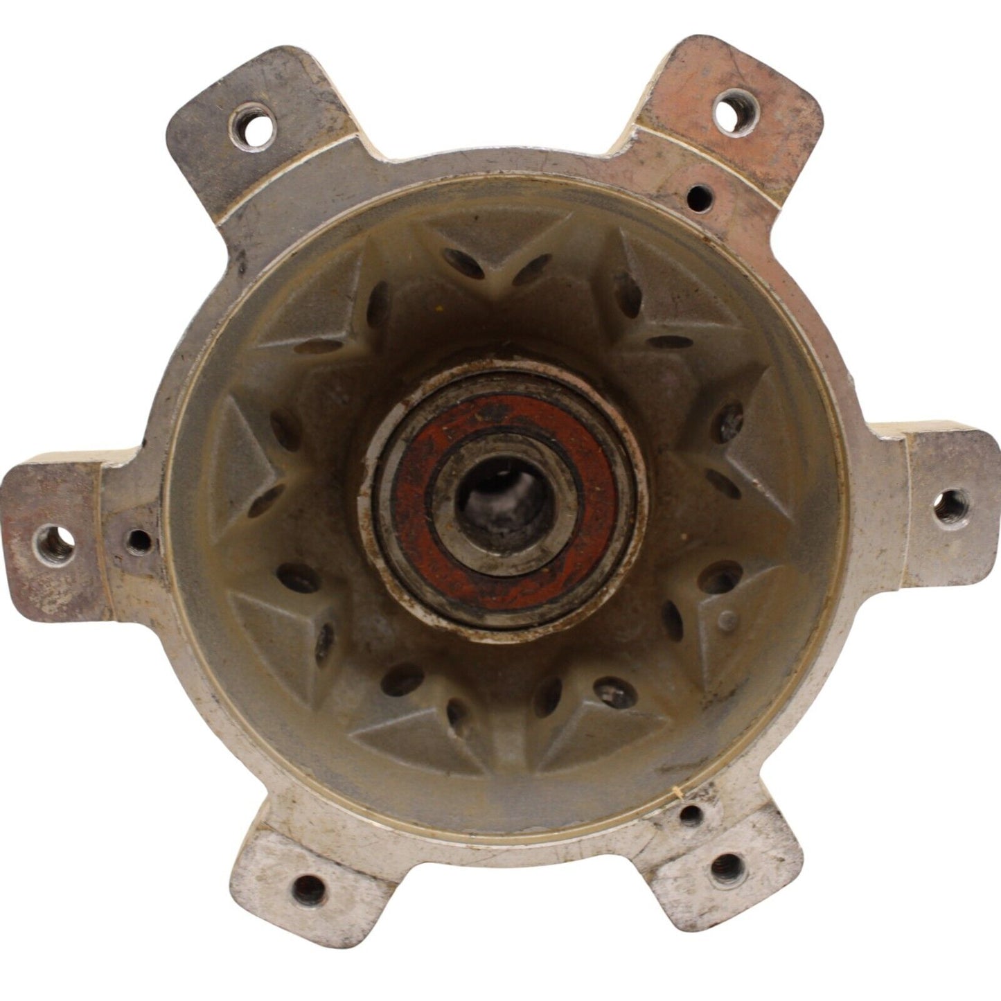 1993 HUSQVARNA WXC610 FRONT HUB SILVER WHEEL MOUNT STOCK