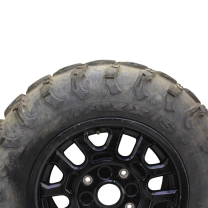 2019-2022 HONDA TALON 1000 R/X Factory FRONT TIRE WHEEL 28x9x15 MAXXIS BLACK