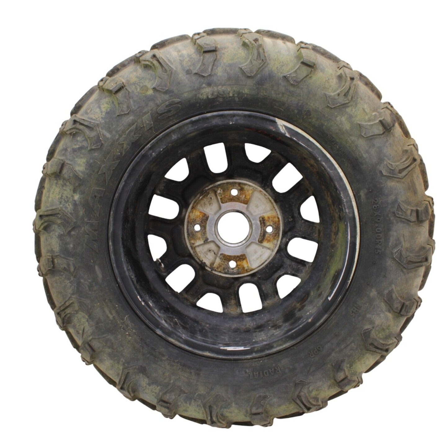 2019-2022 HONDA TALON 1000 R/X Factory FRONT TIRE WHEEL 28x9x15 MAXXIS BLACK