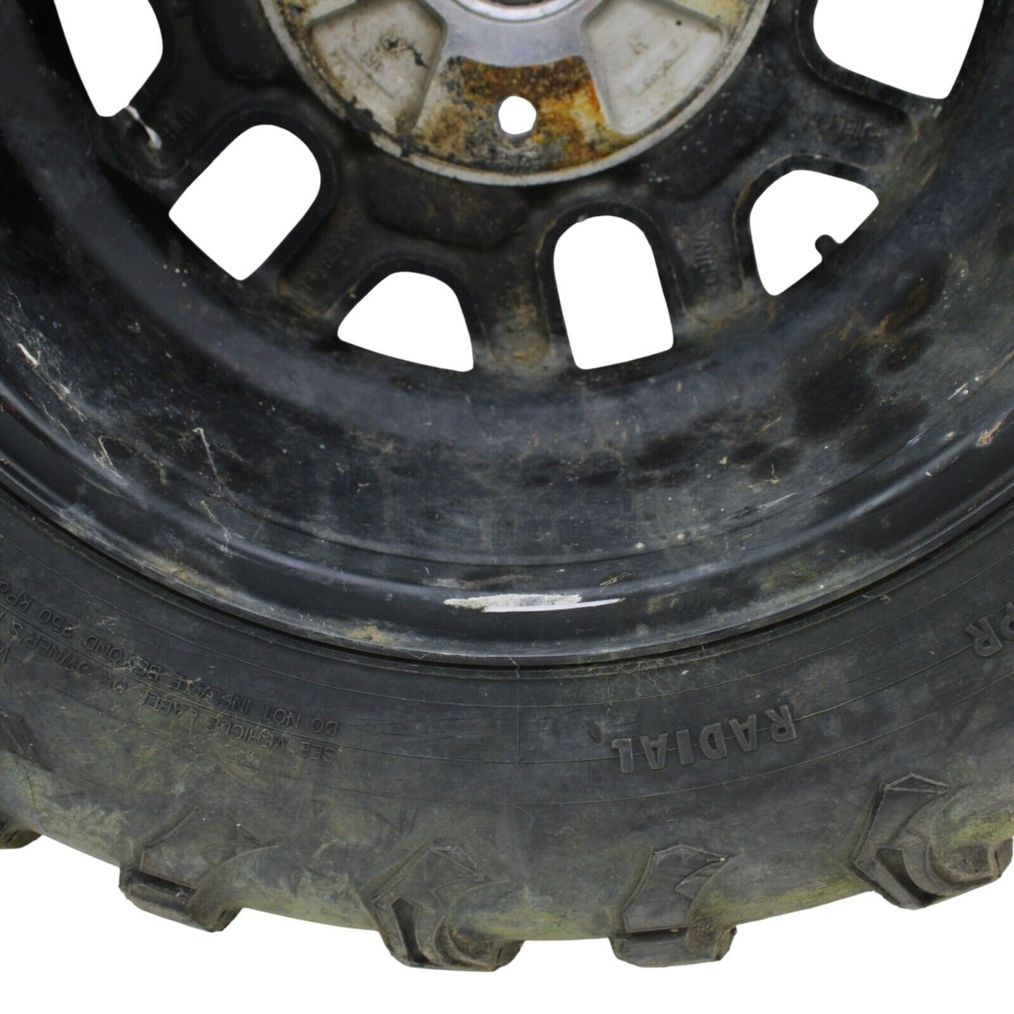 2019-2022 HONDA TALON 1000 R/X Factory FRONT TIRE WHEEL 28x9x15 MAXXIS BLACK