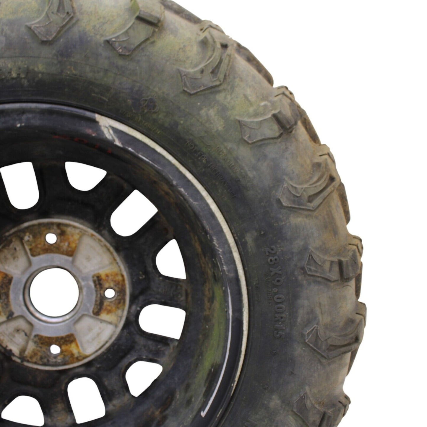 2019-2022 HONDA TALON 1000 R/X Factory FRONT TIRE WHEEL 28x9x15 MAXXIS BLACK