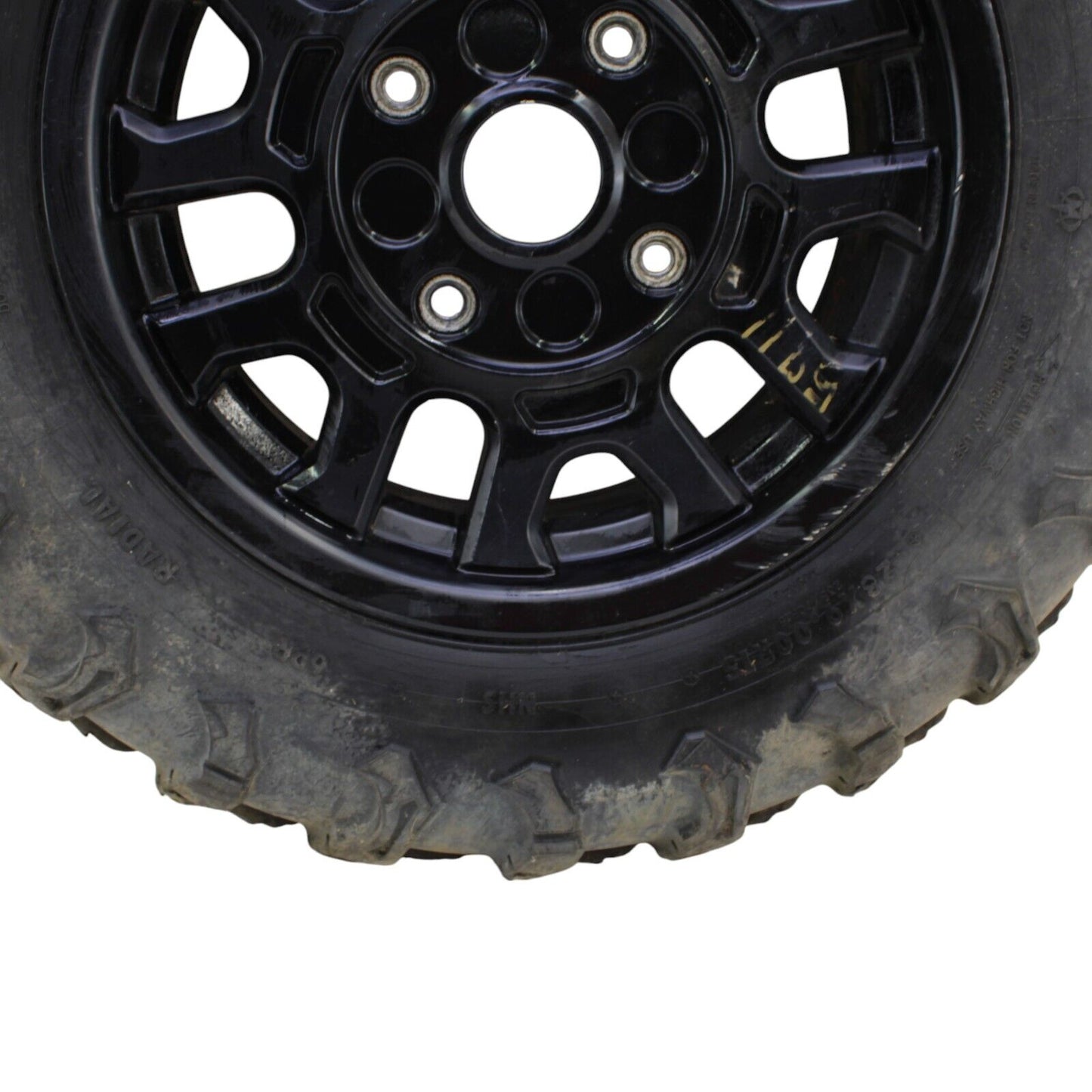 2019-2022 HONDA TALON 1000 R/X Factory FRONT TIRE WHEEL 28x9x15 MAXXIS BLACK