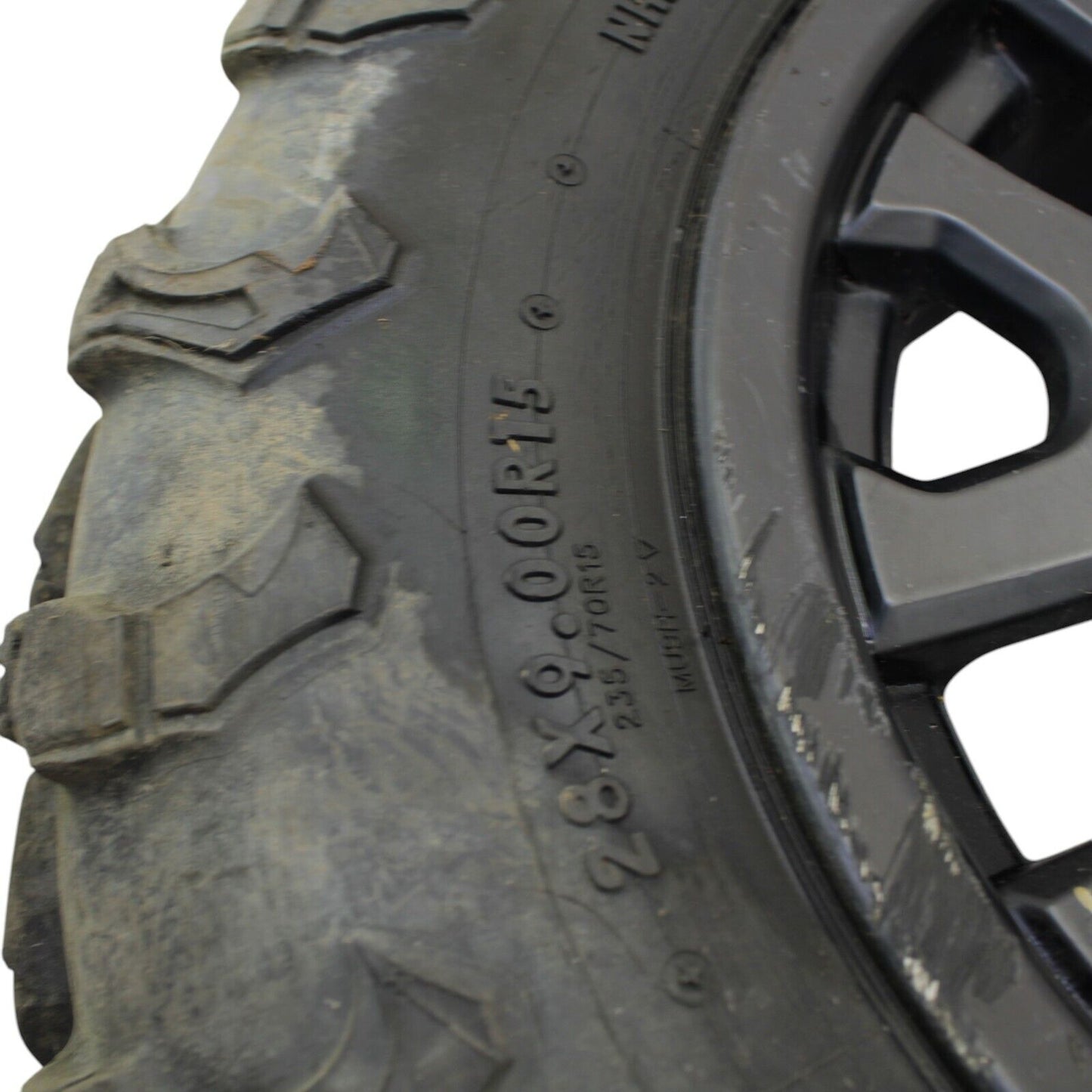 2019-2022 HONDA TALON 1000 R/X Factory FRONT TIRE WHEEL 28x9x15 MAXXIS BLACK