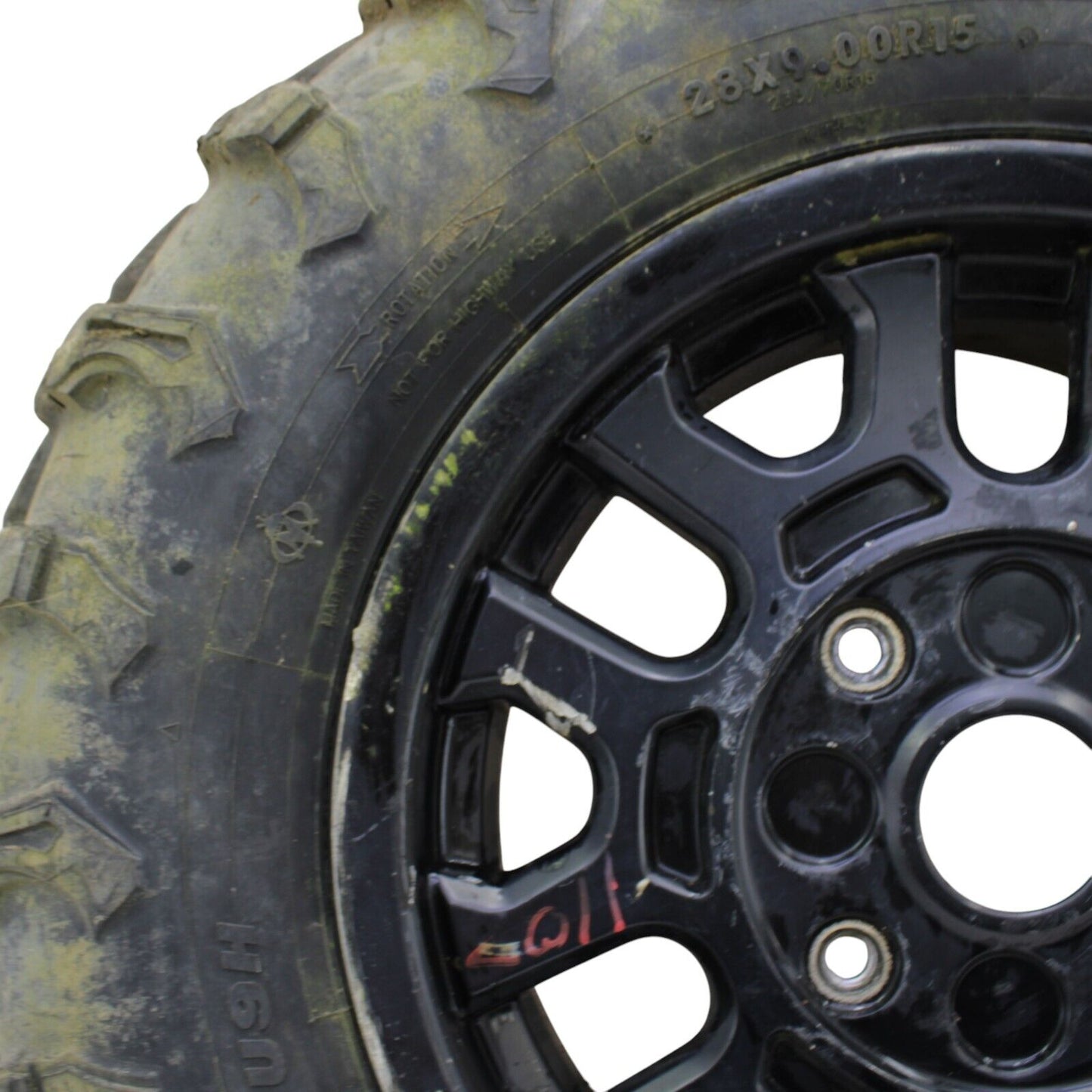 2019-2022 HONDA TALON 1000 R/X Factory FRONT WHEEL TIRE 28 x 9 x 15 MAXXIS BLACK