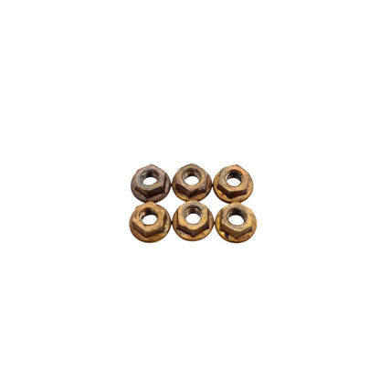 2020 - 2024 DUCATI PANIGALE V2 EXHAUST HEADER NUTS GOLD HARDWARE