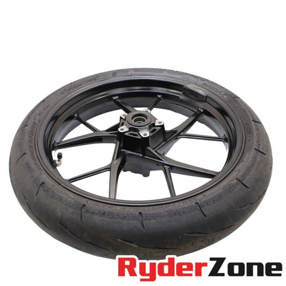 2018 - 2023 DUCATI PANIGALE V4 V4S FRONT WHEEL RIM BLACK STRAIGHT TIRE STOCK