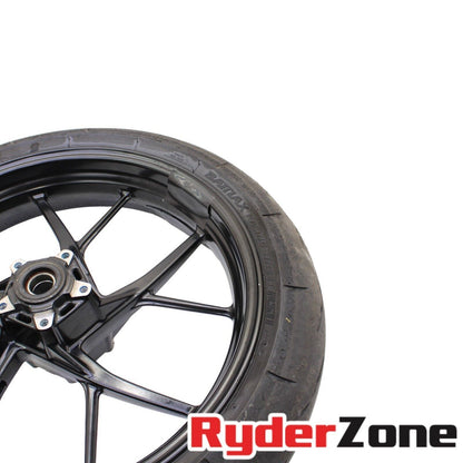 2018 - 2023 DUCATI PANIGALE V4 V4S FRONT WHEEL RIM BLACK STRAIGHT TIRE STOCK