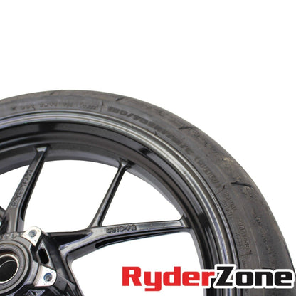 2018 - 2023 DUCATI PANIGALE V4 V4S FRONT WHEEL RIM BLACK STRAIGHT TIRE STOCK