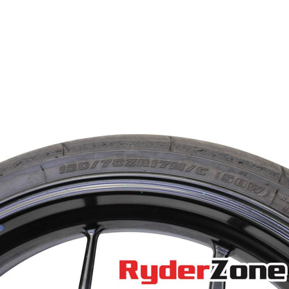 2018 - 2023 DUCATI PANIGALE V4 V4S FRONT WHEEL RIM BLACK STRAIGHT TIRE STOCK