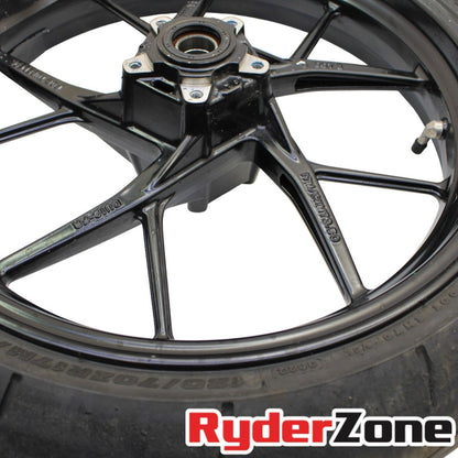 2018 - 2023 DUCATI PANIGALE V4 V4S FRONT WHEEL RIM BLACK STRAIGHT TIRE STOCK