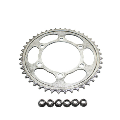 2017 - 2024 SUZUKI GSXR 1000 REAR SPROCKET REAR WHEEL ENGINE CHAIN SILVER NUT