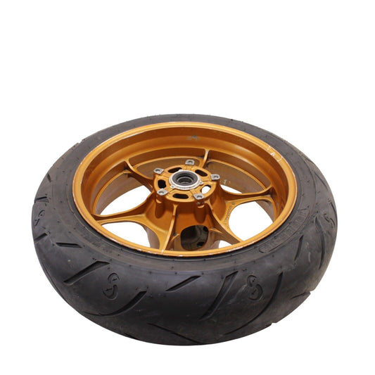 2017 - 2024 SUZUKI GSXR 1000 R REAR WHEEL BRONZE RIM BACK STOCK