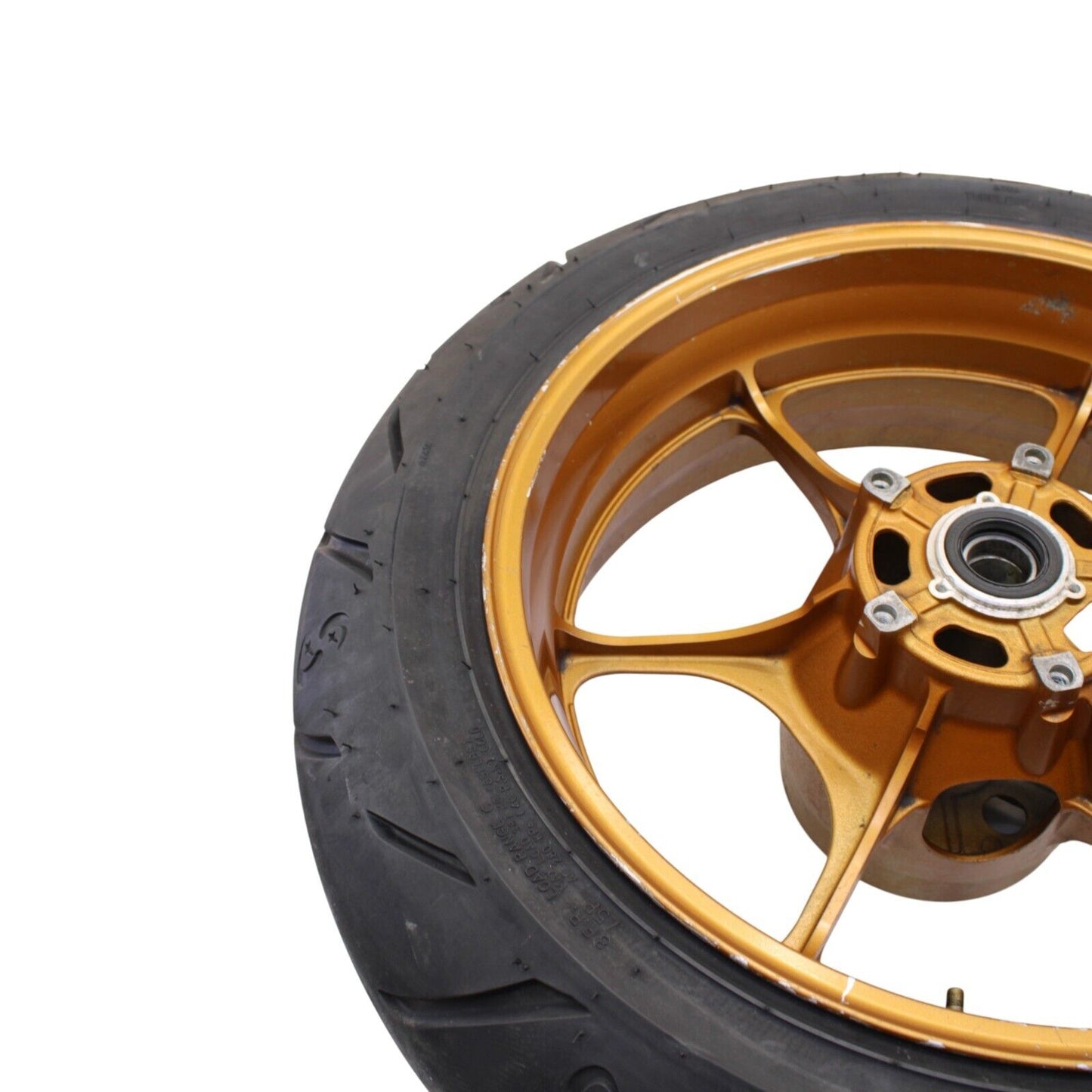 2017 - 2024 SUZUKI GSXR 1000 R REAR WHEEL BRONZE RIM BACK STOCK