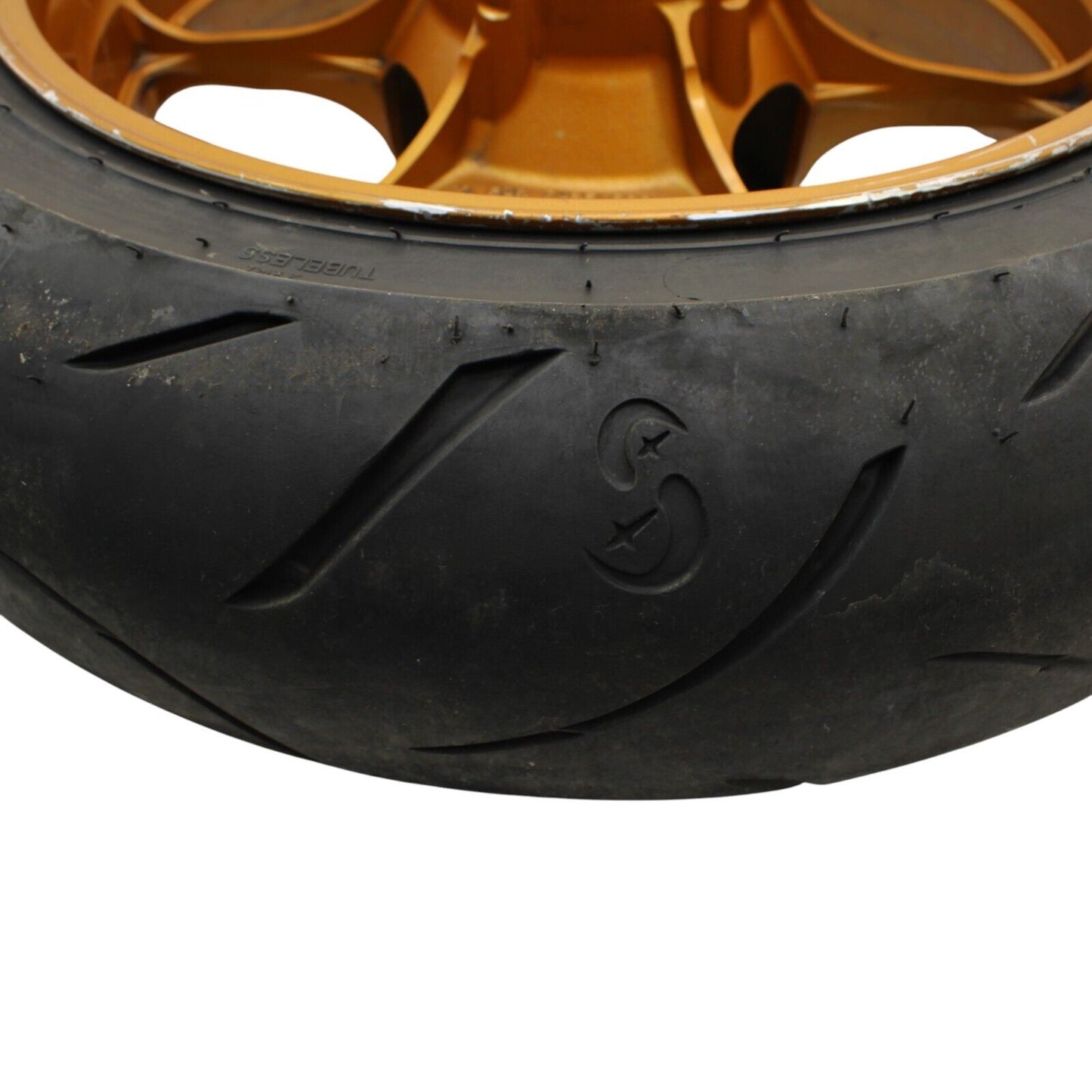 2017 - 2024 SUZUKI GSXR 1000 R REAR WHEEL BRONZE RIM BACK STOCK