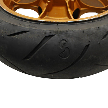 2017 - 2024 SUZUKI GSXR 1000 R REAR WHEEL BRONZE RIM BACK STOCK