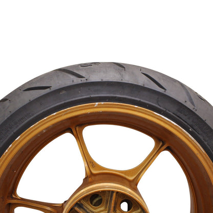 2017 - 2024 SUZUKI GSXR 1000 R REAR WHEEL BRONZE RIM BACK STOCK