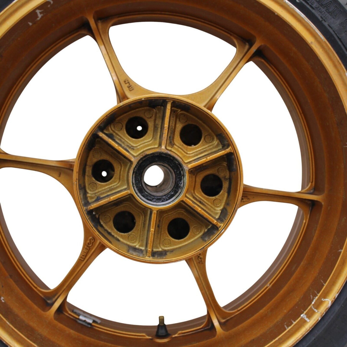 2017 - 2024 SUZUKI GSXR 1000 R REAR WHEEL BRONZE RIM BACK STOCK