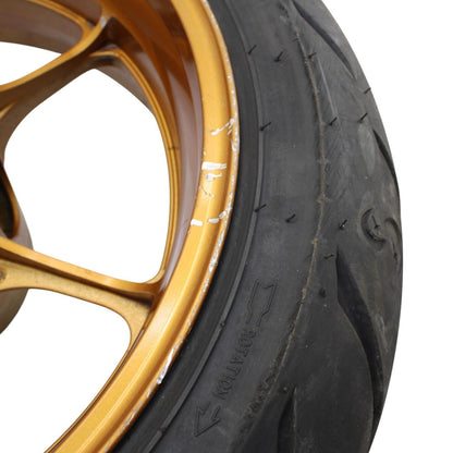 2017 - 2024 SUZUKI GSXR 1000 R REAR WHEEL BRONZE RIM BACK STOCK