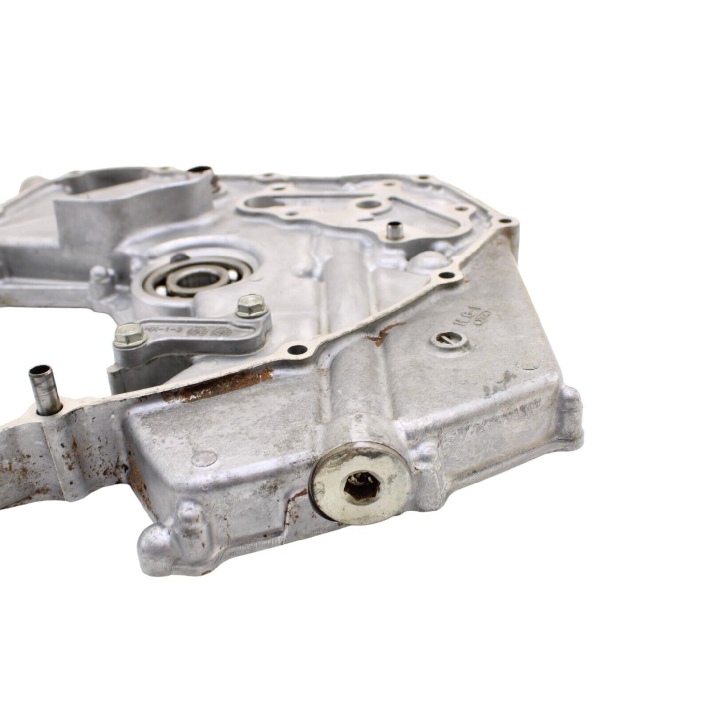 2019 - 2021 Honda Talon SXS 1000 S2R OIL PUMP SPACER PLATE / COVER SILVER STOCK