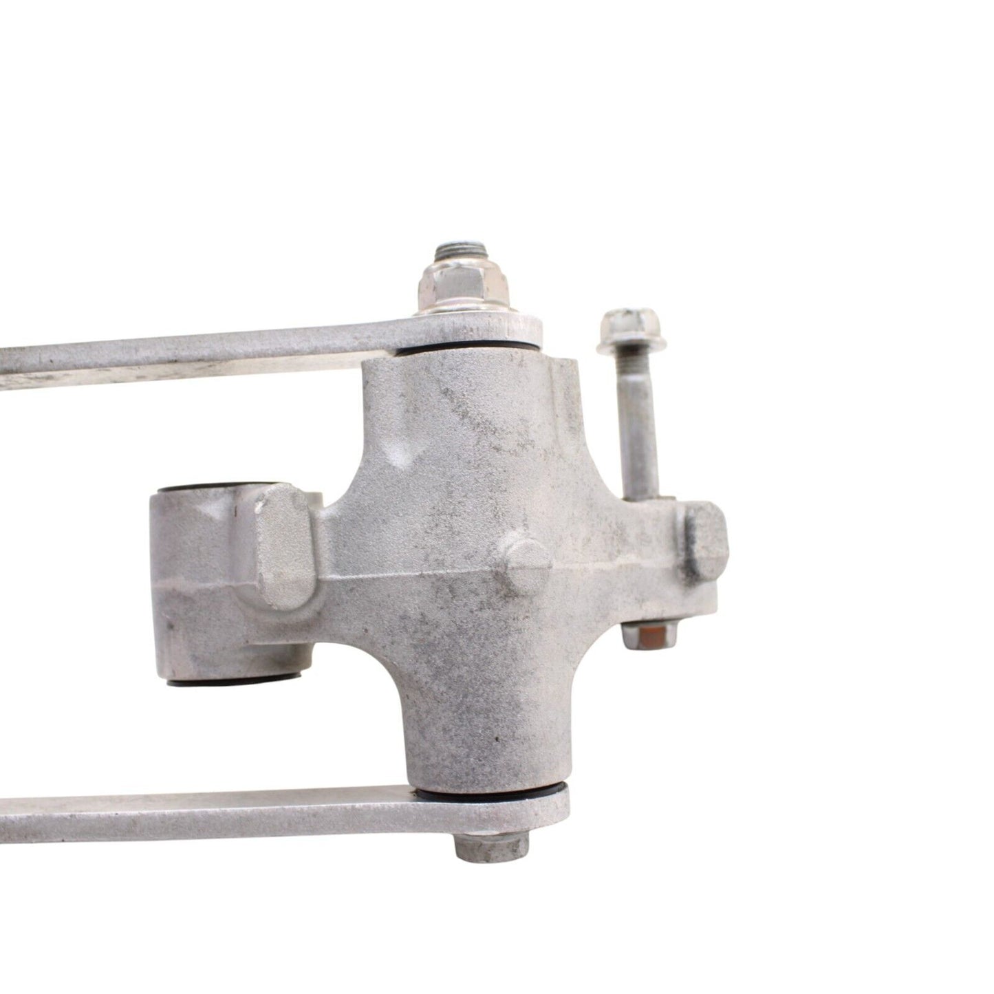 2004 2005 KAWASAKI NINJA ZX10R REAR DOGBONE SHOCK LINKAGE LINK SILVER 39007-0003