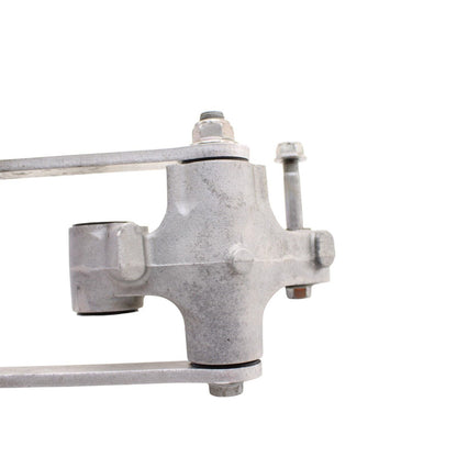 2004 2005 KAWASAKI NINJA ZX10R REAR DOGBONE SHOCK LINKAGE LINK SILVER 39007-0003