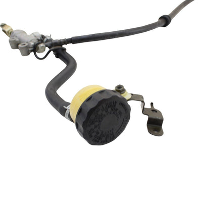2004 2005 KAWASAKI NINJA ZX10R REAR BRAKE MASTER CYLINDER & BACK RESERVOIR HOSE