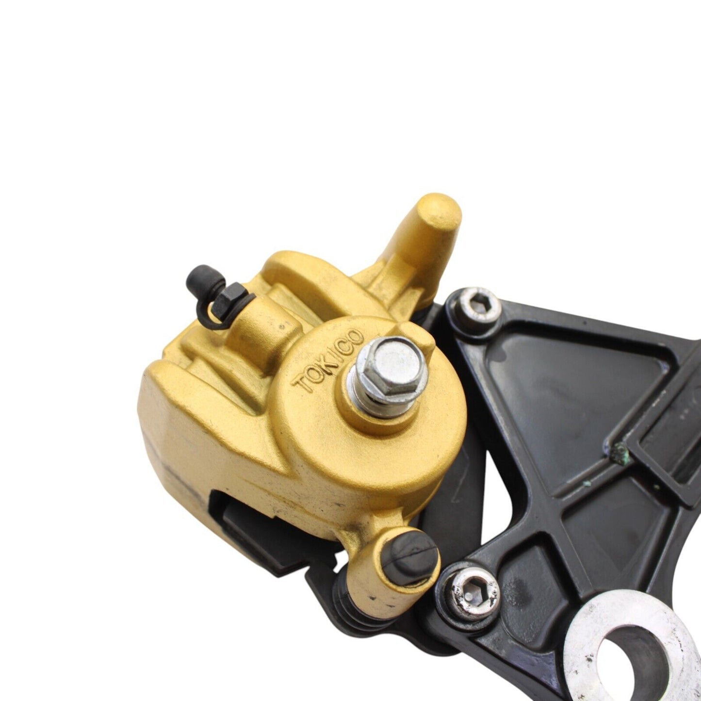 2004 2005 KAWASAKI NINJA ZX10R REAR BRAKE CALIPER W MOUNT BRACKET W PADS STOCK