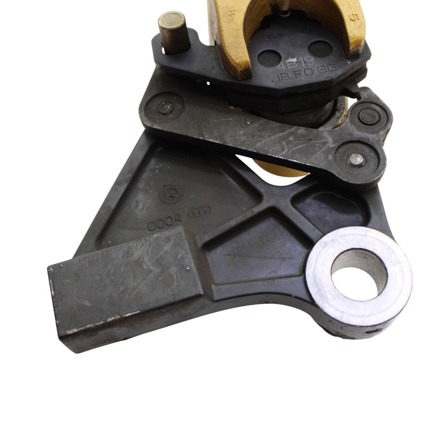 2004 2005 KAWASAKI NINJA ZX10R REAR BRAKE CALIPER W MOUNT BRACKET W PADS STOCK