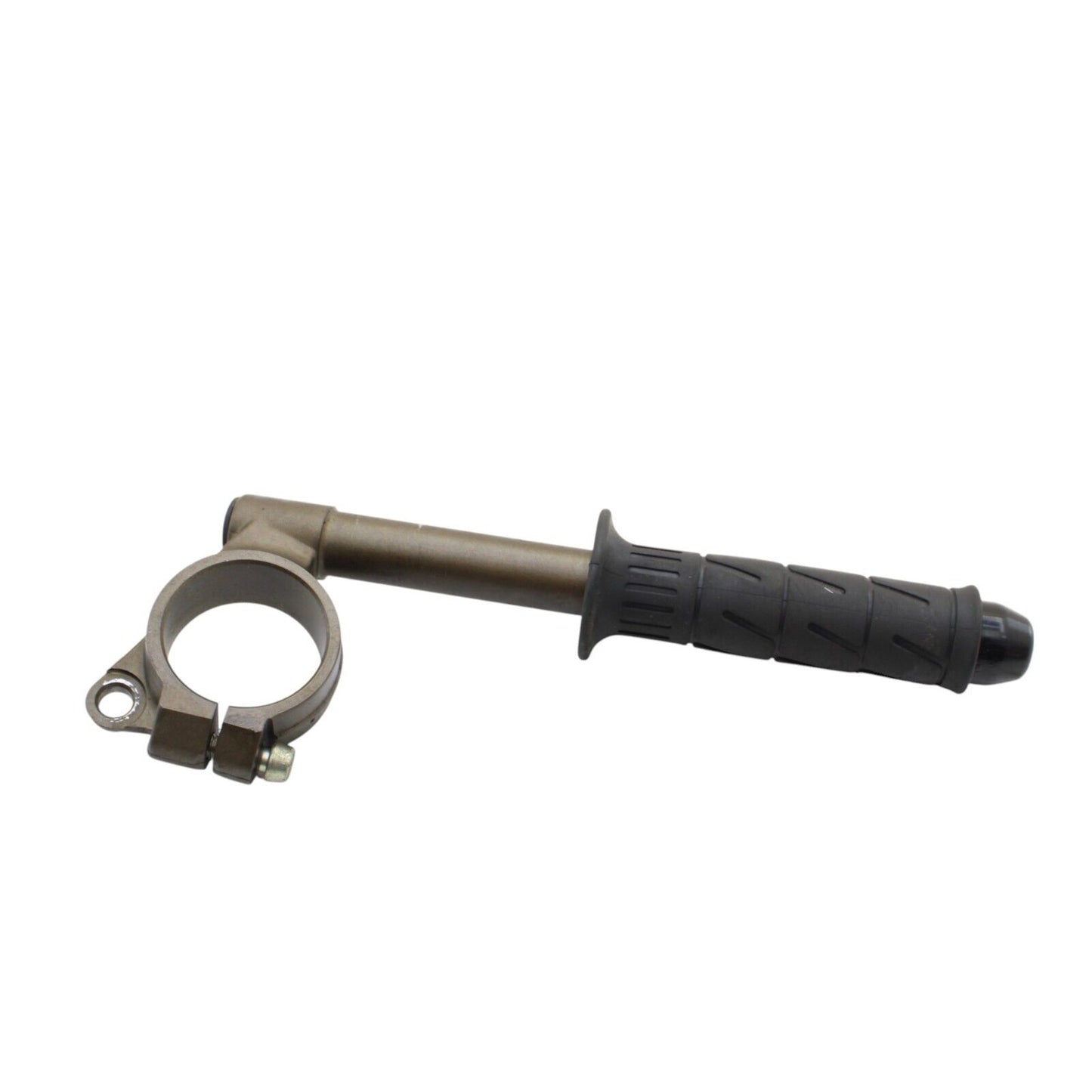 2004 2005 KAWASAKI NINJA ZX10R LEFT CLIP ON HANDLEBAR GRIP STRAIGHT STOCK