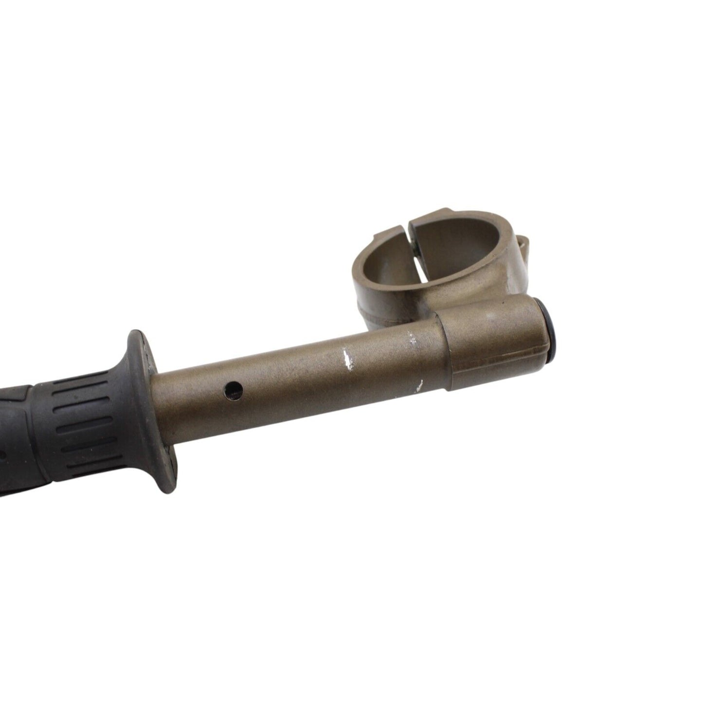 2004 2005 KAWASAKI NINJA ZX10R LEFT CLIP ON HANDLEBAR GRIP STRAIGHT STOCK