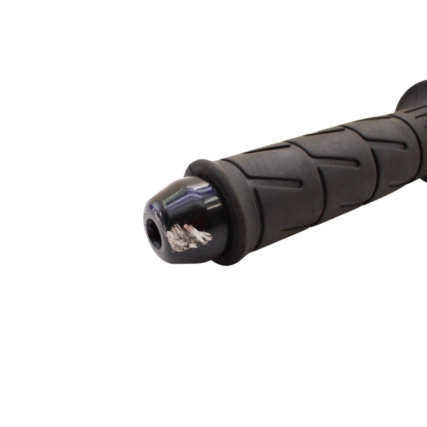 2004 2005 KAWASAKI NINJA ZX10R LEFT CLIP ON HANDLEBAR GRIP STRAIGHT STOCK