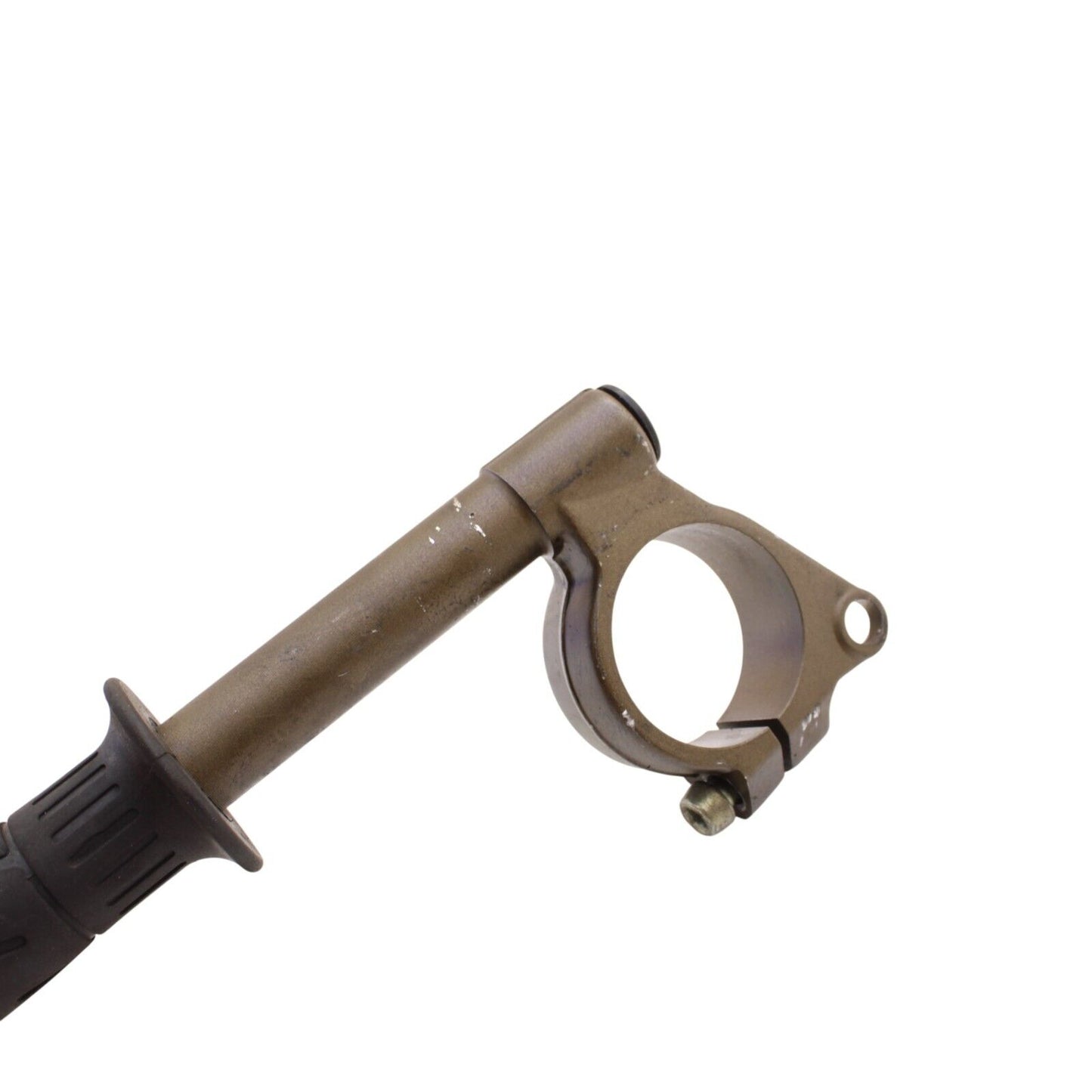 2004 2005 KAWASAKI NINJA ZX10R LEFT CLIP ON HANDLEBAR GRIP STRAIGHT STOCK