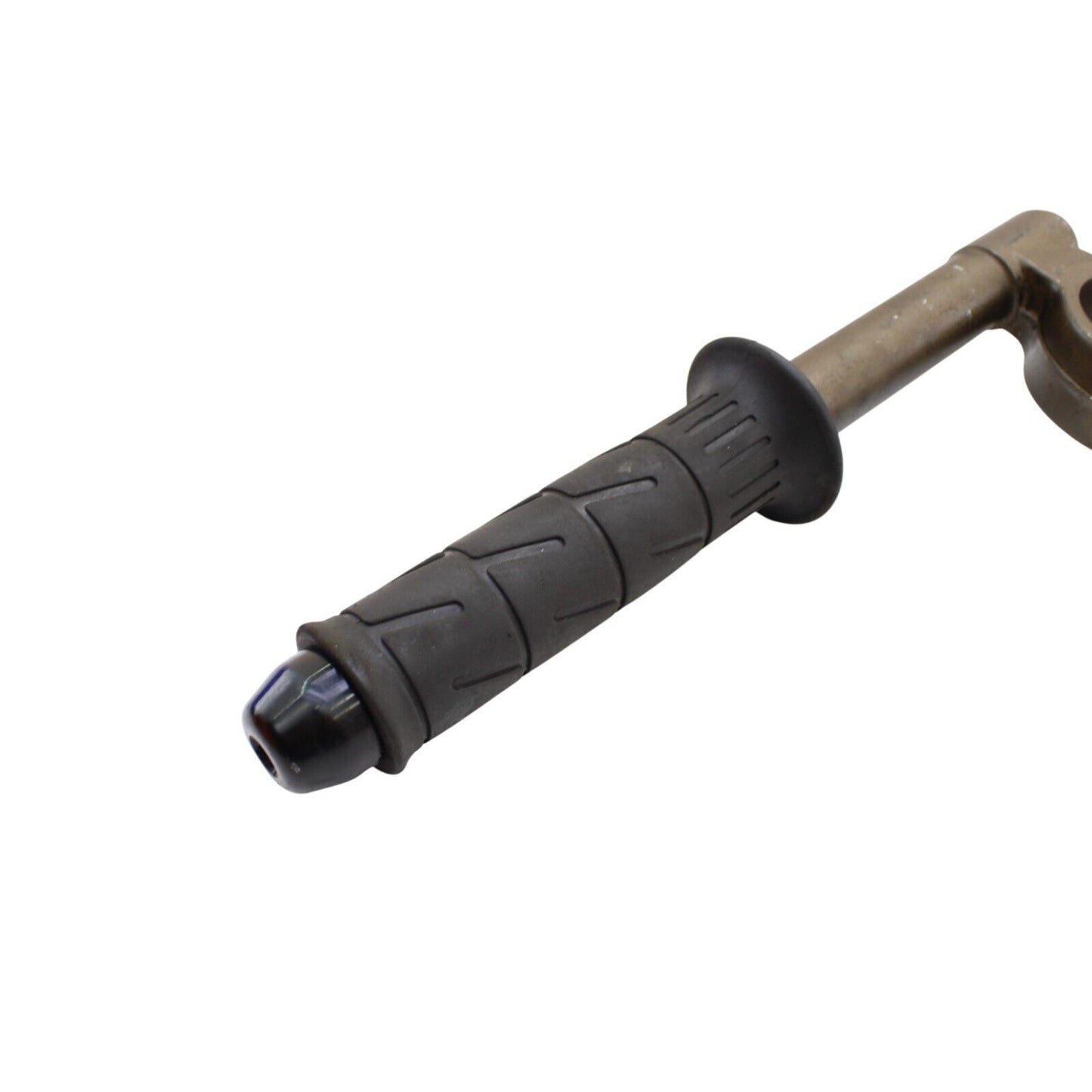 2004 2005 KAWASAKI NINJA ZX10R LEFT CLIP ON HANDLEBAR GRIP STRAIGHT STOCK