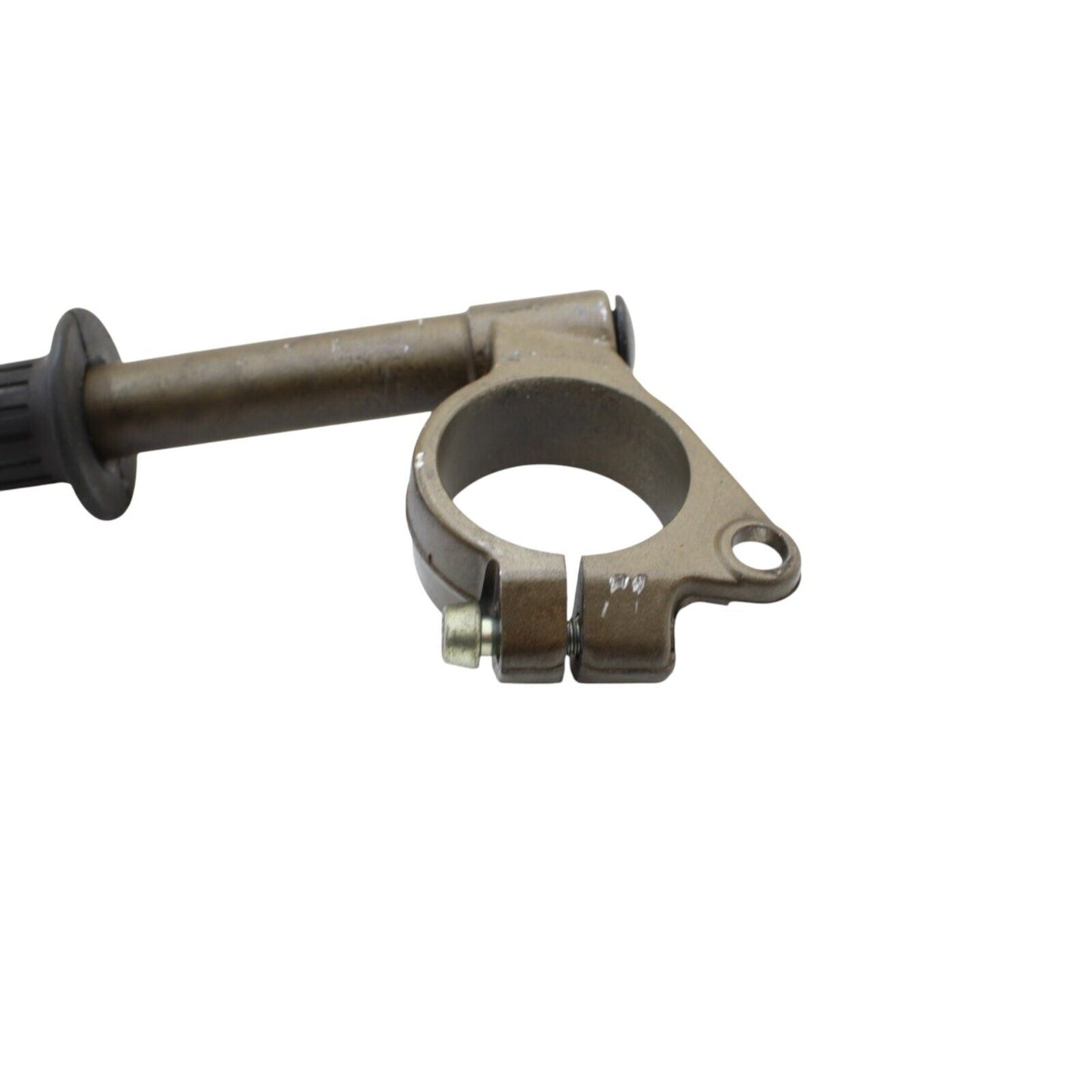 2004 2005 KAWASAKI NINJA ZX10R LEFT CLIP ON HANDLEBAR GRIP STRAIGHT STOCK