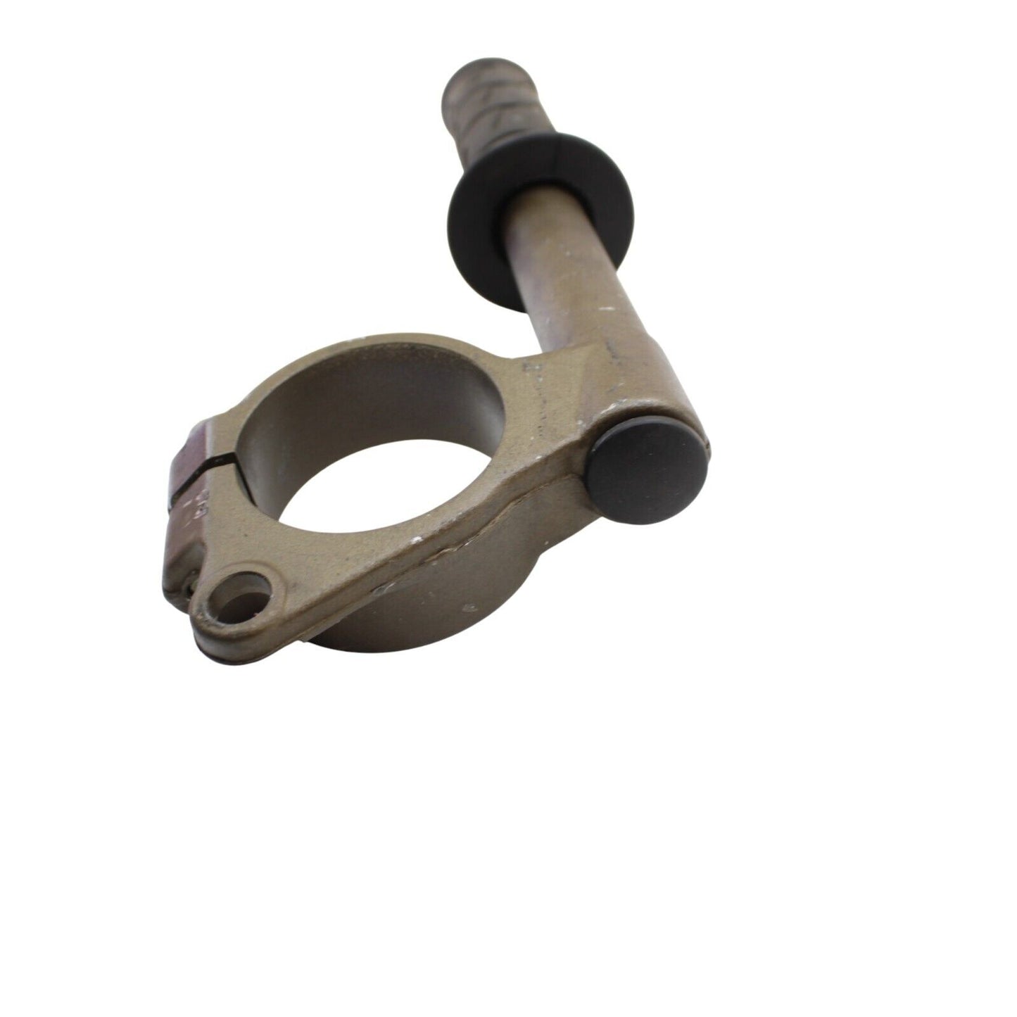 2004 2005 KAWASAKI NINJA ZX10R LEFT CLIP ON HANDLEBAR GRIP STRAIGHT STOCK