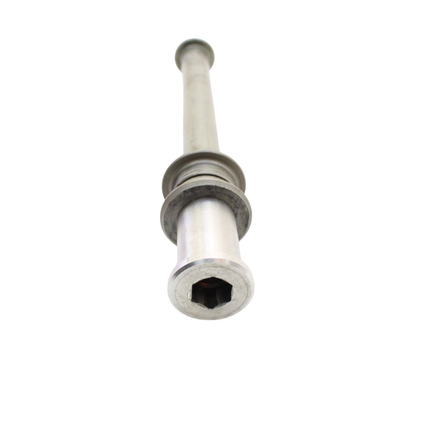 2004 2005 KAWASAKI NINJA ZX10R FRONT AXLE WHEEL RIM PIVOT BOLT SILVER STOCK