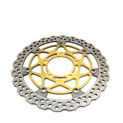 2004 2005 KAWASAKI NINJA ZX10R FRONT BRAKE ROTORS LEFT RIGHT DISCS STRAIGHT GOLD