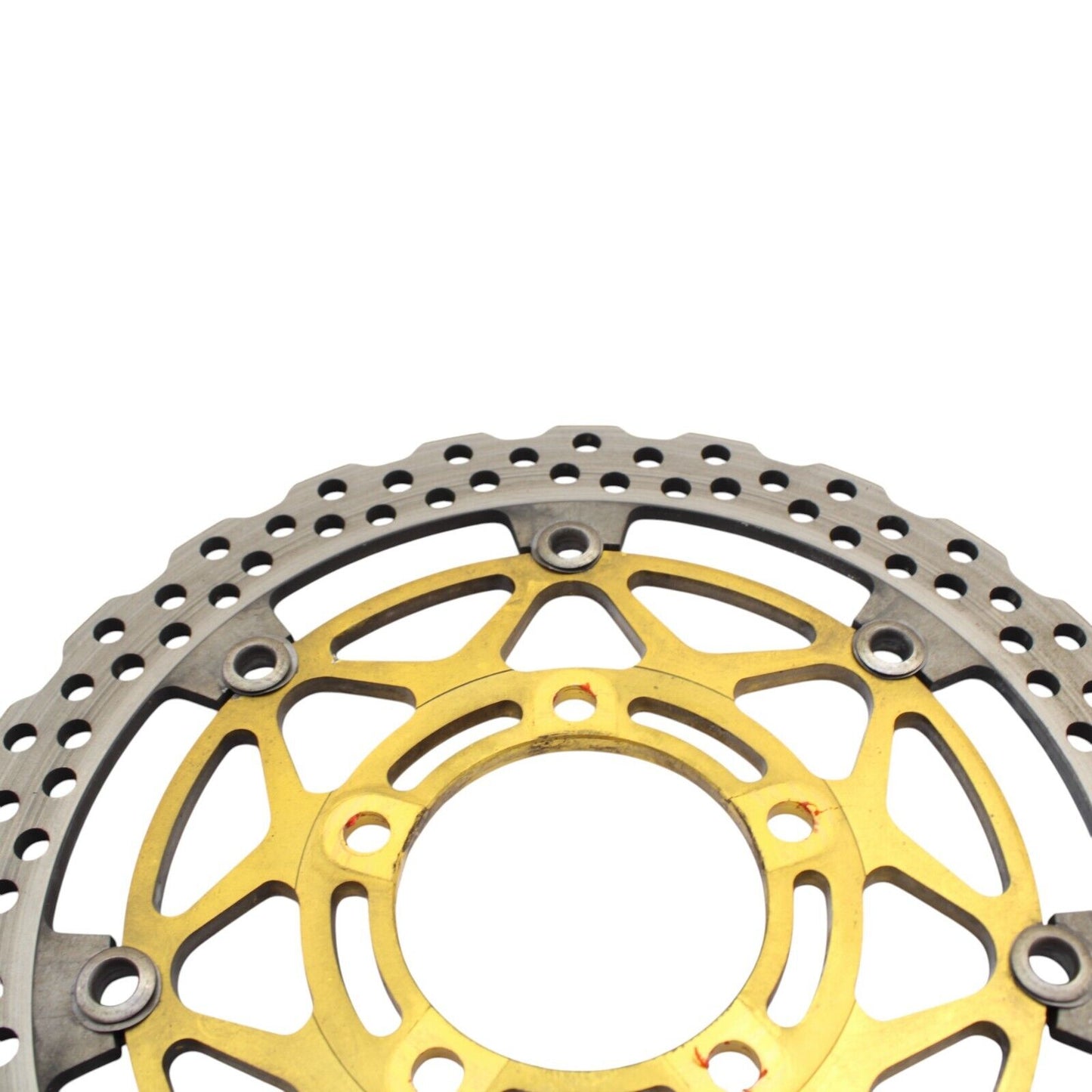 2004 2005 KAWASAKI NINJA ZX10R FRONT BRAKE ROTORS LEFT RIGHT DISCS STRAIGHT GOLD