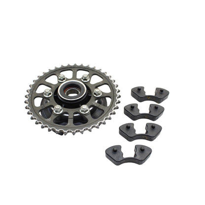 2004 2005 KAWASAKI NINJA ZX10R REAR SPROCKET DRIVE HUB CUSHIONS STOCK BLACK