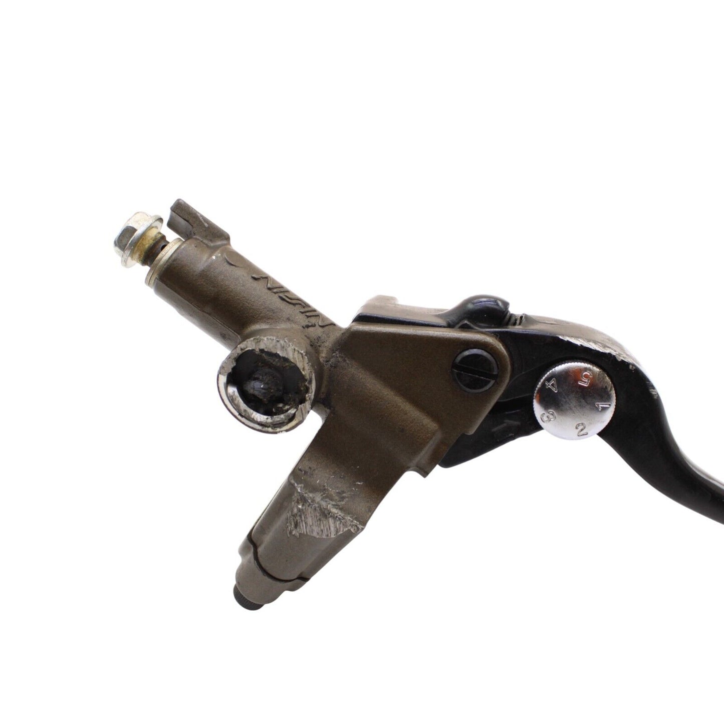 2004 2005 KAWASAKI NINJA ZX10R FRONT BRAKE MASTER CYLINDER LEVER *DAMAGED*