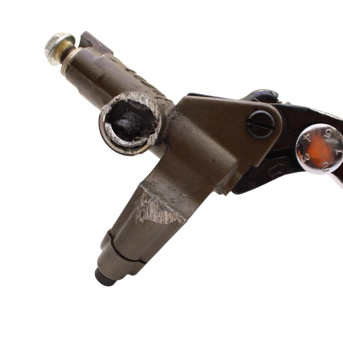 2004 2005 KAWASAKI NINJA ZX10R FRONT BRAKE MASTER CYLINDER LEVER *DAMAGED*