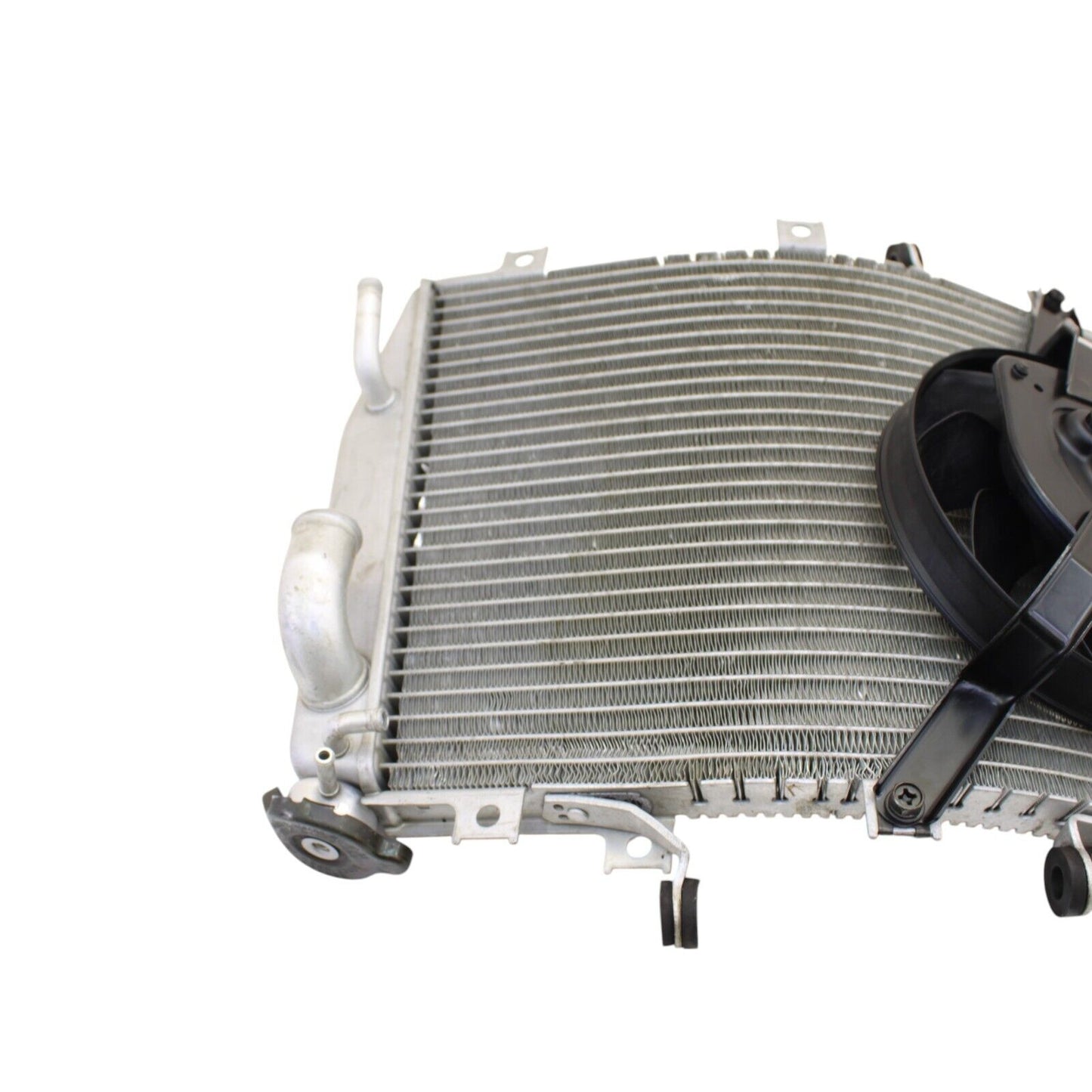 2004 2005  KAWASAKI NINJA ZX10R RADIATOR COOLING FAN OVERFLOW TANK MOTOR COOLER