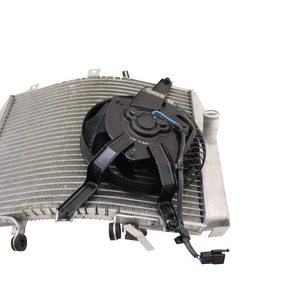 2004 2005  KAWASAKI NINJA ZX10R RADIATOR COOLING FAN OVERFLOW TANK MOTOR COOLER