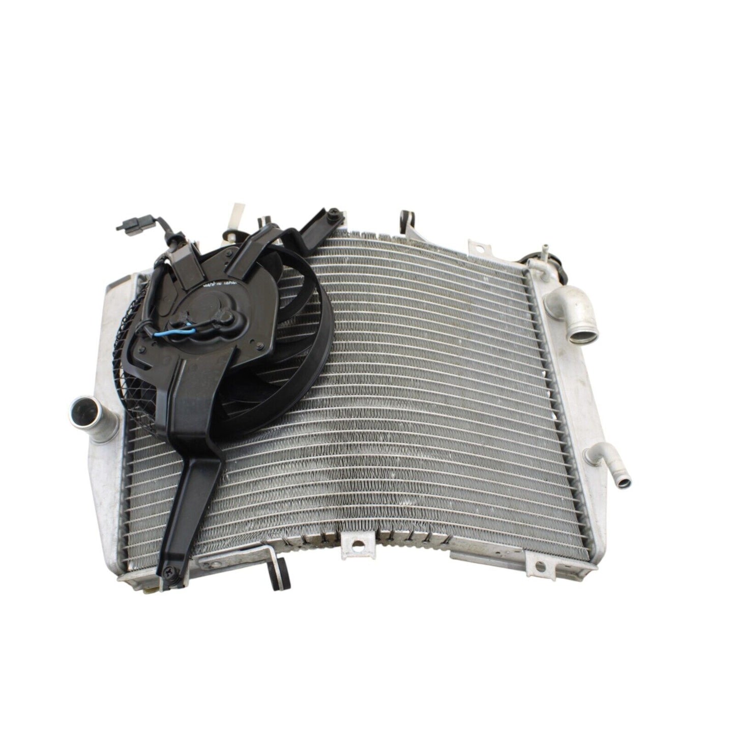 2004 2005  KAWASAKI NINJA ZX10R RADIATOR COOLING FAN OVERFLOW TANK MOTOR COOLER