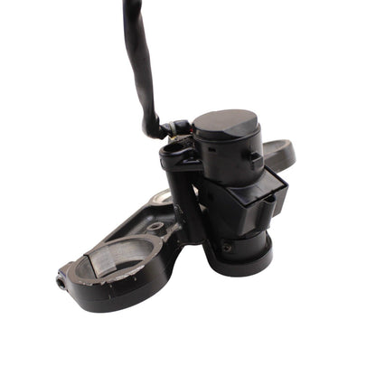 2004 2005 KAWASAKI NINJA ZX10R UPPER TRIPLE TREE CLAMP BLACK STRAIGHT STOCK