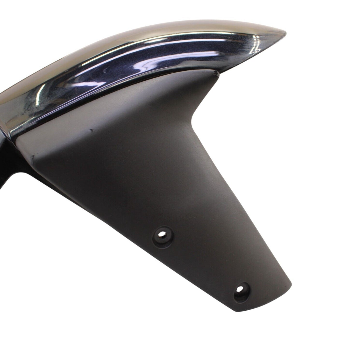 2004 2005 KAWASAKI NINJA ZX10R FRONT FENDER FAIRING COWL BLACK PLSATIC