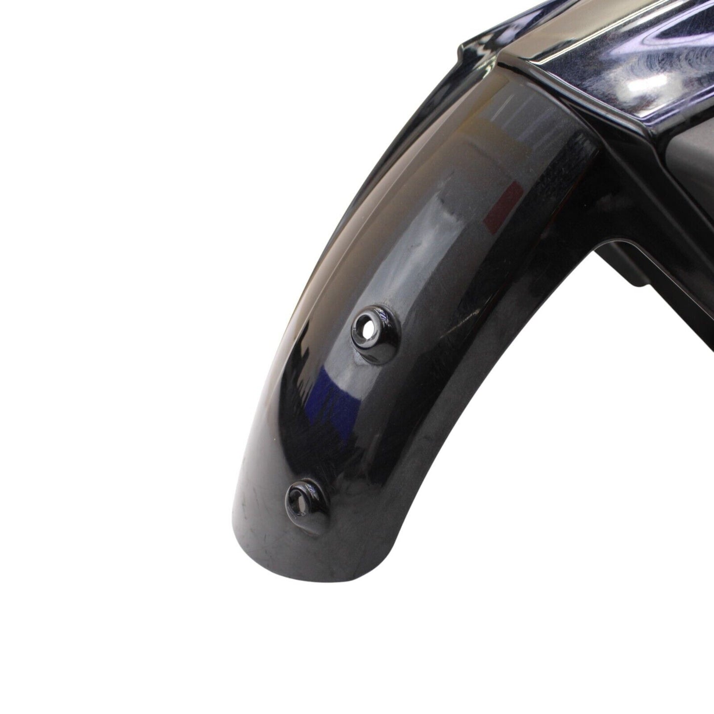 2004 2005 KAWASAKI NINJA ZX10R FRONT FENDER FAIRING COWL BLACK PLSATIC