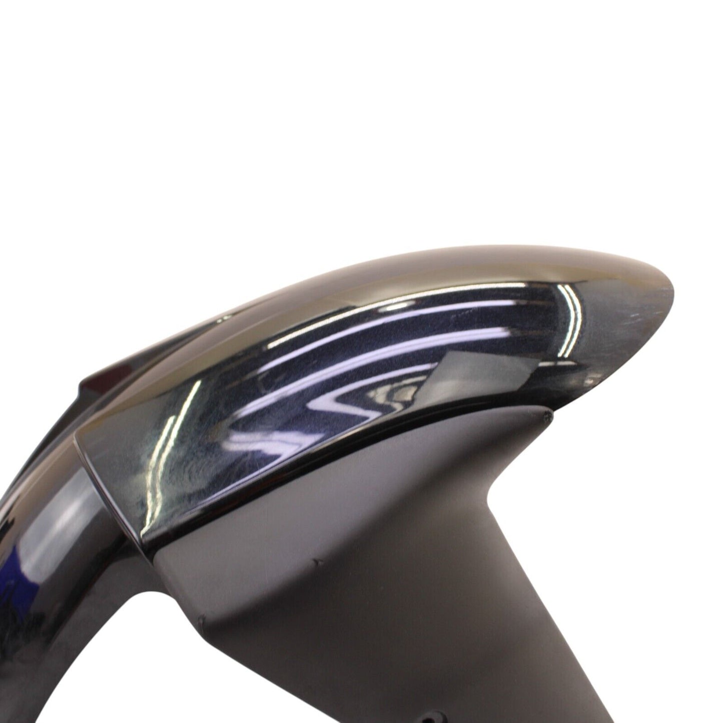 2004 2005 KAWASAKI NINJA ZX10R FRONT FENDER FAIRING COWL BLACK PLSATIC