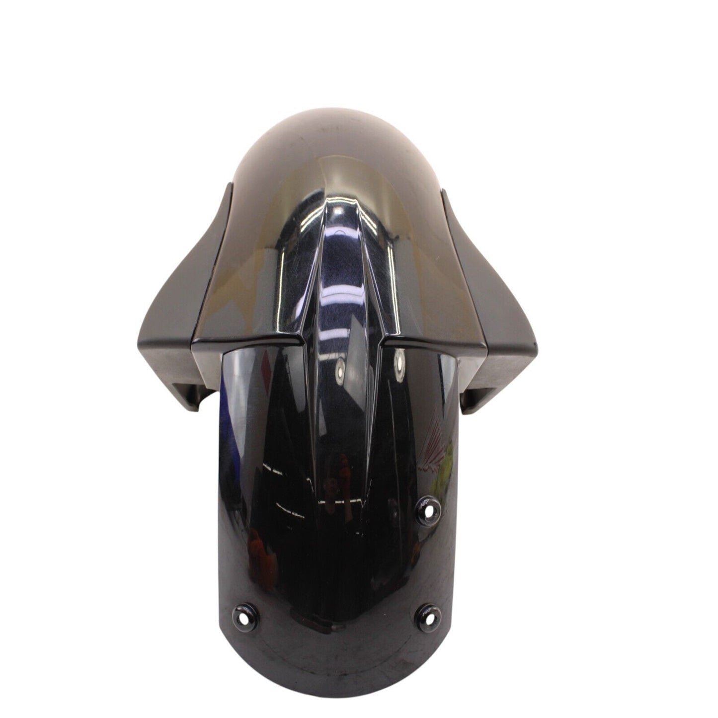 2004 2005 KAWASAKI NINJA ZX10R FRONT FENDER FAIRING COWL BLACK PLSATIC